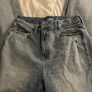 Old navy sky high straight jeans